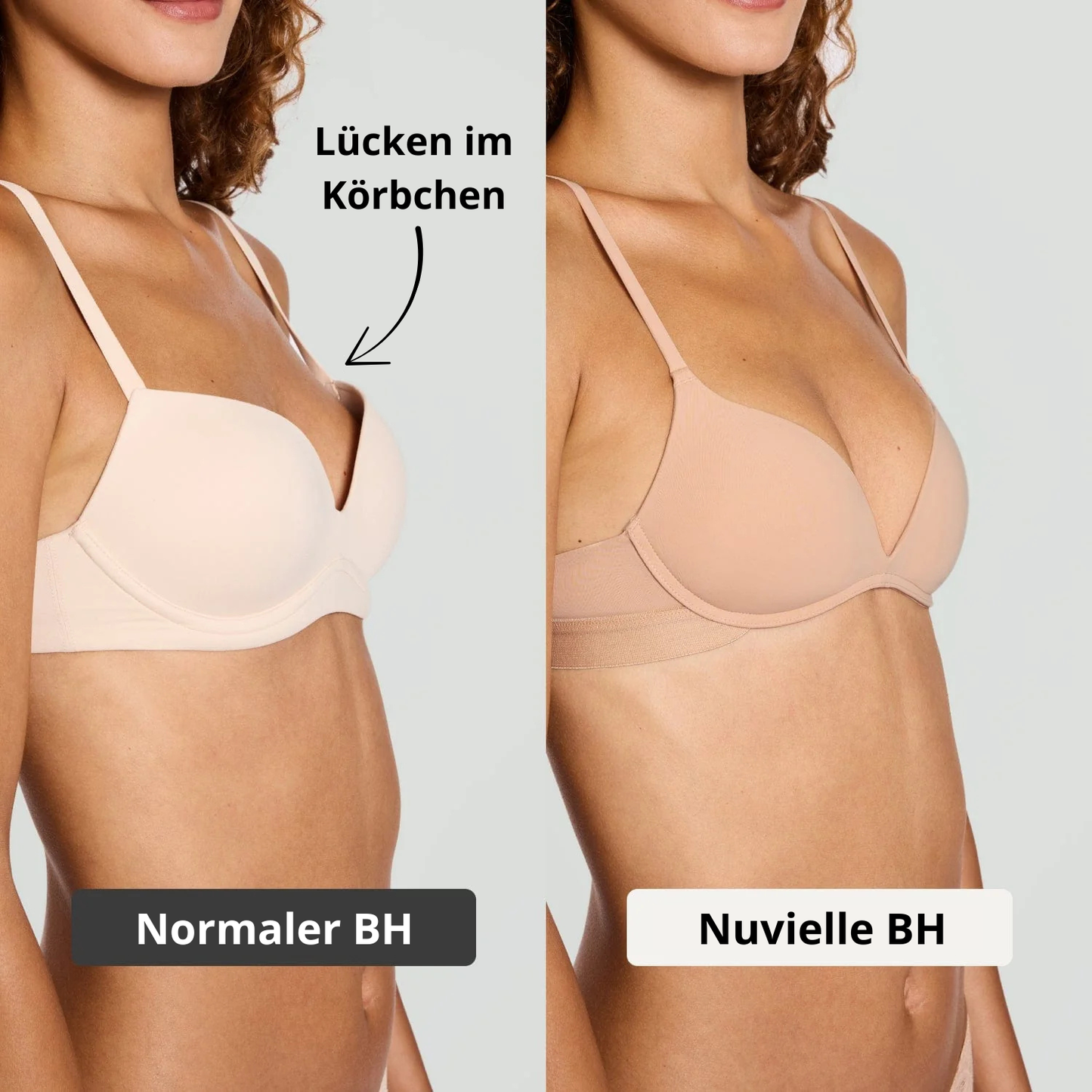 Bügelloser BH mit starkem Lift-Effekt