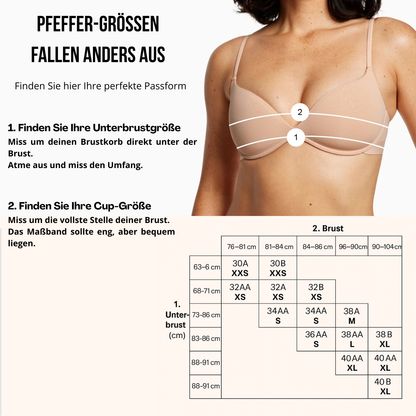 Bügelloser BH mit starkem Lift-Effekt