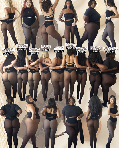 DIE VIRALEN MAGIC-LEGGINGS MIT KOMRESSIONSBUND & EINER EINZIGEN NAHT